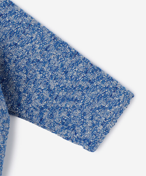 GALLEGO DESPORTES（ギャレゴデスポート）の「GALLEGO DESPORTES | ツイード ショートジャケット WOMEN（テーラードジャケット・レディース・ブルー・S）」の5枚目の写真