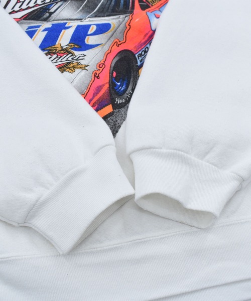VINTAGE(ヴィンテージ)の「【ヴィンテージ古着】90’s ONITA “Slinger speedway ’97” レーシング スウェット USA製(スウェット・メンズ・ホワイト・X-LARGE)」の5枚目の写真