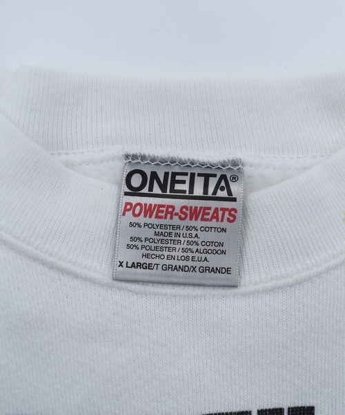 VINTAGE(ヴィンテージ)の「【ヴィンテージ古着】90’s ONITA “Slinger speedway ’97” レーシング スウェット USA製(スウェット・メンズ・ホワイト・X-LARGE)」の8枚目の写真