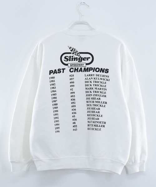VINTAGE(ヴィンテージ)の「【ヴィンテージ古着】90’s ONITA “Slinger speedway ’97” レーシング スウェット USA製(スウェット・メンズ・ホワイト・X-LARGE)」の10枚目の写真