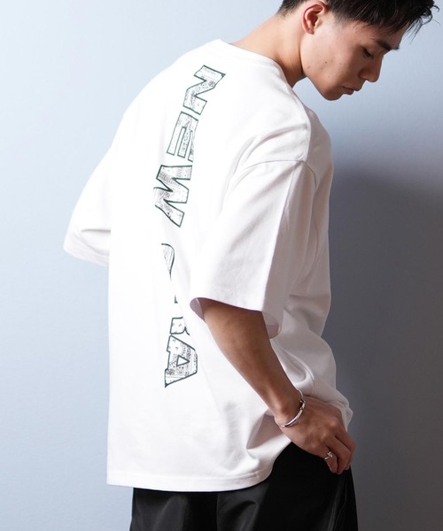 ムラサキスポーツ限定】NEW ERA/ニューエラ 半袖Tシャツ バック