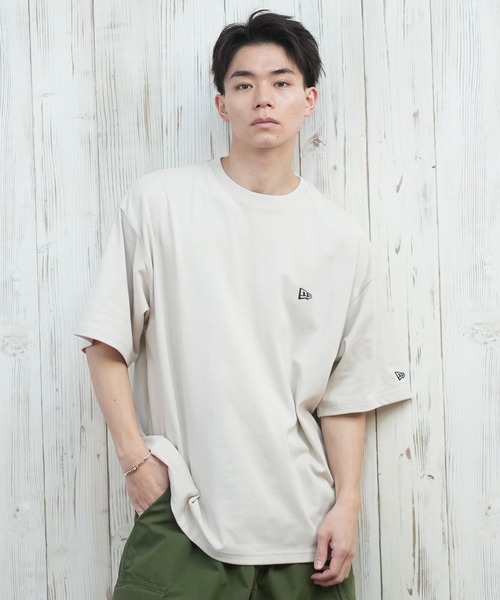 NEW ERA（ニューエラ）の「【ムラサキスポーツ限定】NEW ERA/ニューエラ 半袖Tシャツ バックプリント 吸水速乾 14670925/14670926/14670927（Tシャツ/カットソー・メンズ・ホワイト/ブラック/ストーン・L/M/XXL/XL）」の11枚目の写真