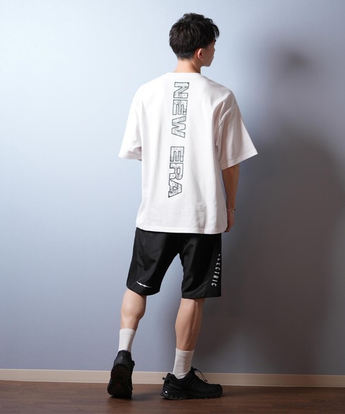 NEW ERA（ニューエラ）の「【ムラサキスポーツ限定】NEW ERA/ニューエラ 半袖Tシャツ バックプリント 吸水速乾 14670925/14670926/14670927（Tシャツ/カットソー・メンズ・ホワイト/ブラック/ストーン・L/M/XXL/XL）」の10枚目の写真