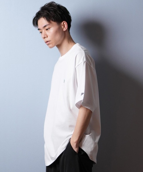 NEW ERA（ニューエラ）の「【ムラサキスポーツ限定】NEW ERA/ニューエラ 半袖Tシャツ バックプリント 吸水速乾 14670925/14670926/14670927（Tシャツ/カットソー・メンズ・ホワイト/ブラック/ストーン・L/M/XXL/XL）」の5枚目の写真