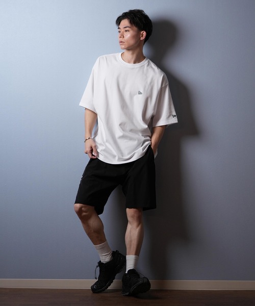 NEW ERA（ニューエラ）の「【ムラサキスポーツ限定】NEW ERA/ニューエラ 半袖Tシャツ バックプリント 吸水速乾 14670925/14670926/14670927（Tシャツ/カットソー・メンズ・ホワイト/ブラック/ストーン・L/M/XXL/XL）」の8枚目の写真