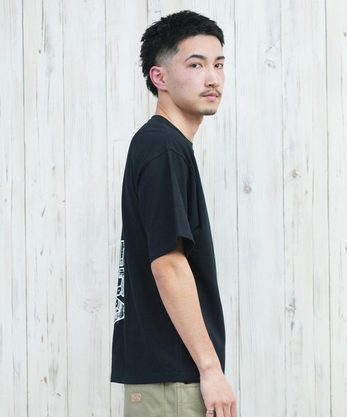 NEW ERA（ニューエラ）の「【ムラサキスポーツ限定】NEW ERA/ニューエラ 半袖Tシャツ バックプリント 吸水速乾 14670925/14670926/14670927（Tシャツ/カットソー・メンズ・ホワイト/ブラック/ストーン・L/M/XXL/XL）」の19枚目の写真