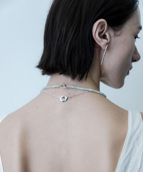 SMELLY（スメリー）の「SMELLY so’　flat mantel necklace（ネックレス・レディース・シルバー・-）」の8枚目の写真