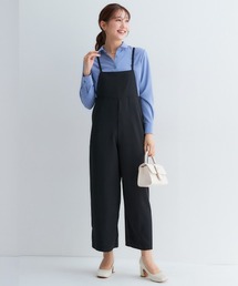 Petitjo | 小さいサイズ　後ろリボンサロペット　低身長さん・小柄女性(つなぎ/オールインワン)