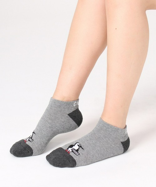 CHUMS(チャムス)の「【CHUMS】 3P Booby CHUMS Ankle Socks スリーピーブービーチャムスアンクルソックス(ソックス/靴下・メンズ・その他・SMALL/MEDIUM)」の4枚目の写真