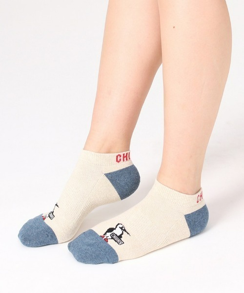 CHUMS(チャムス)の「【CHUMS】 3P Booby CHUMS Ankle Socks スリーピーブービーチャムスアンクルソックス(ソックス/靴下・メンズ・その他・SMALL/MEDIUM)」の3枚目の写真