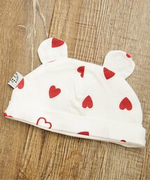 総柄耳付き帽子 マイファーストブリーズ