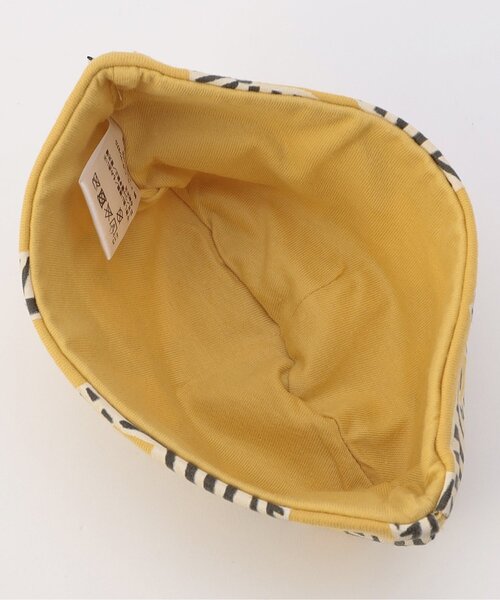 BREEZE(ブリーズ)の「総柄耳付き帽子 マイファーストブリーズ(ニットキャップ/ビーニー・キッズ・ブラック/レッド/イエロー/ミント・46/44)」の18枚目の写真