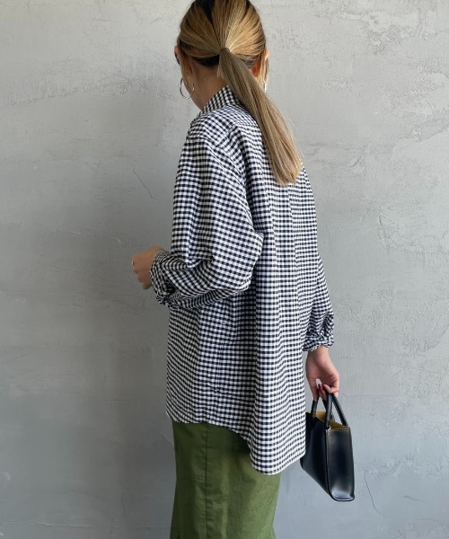 DANTON/ダントン] ラウンドカラー オックスフォードプルオーバーシャツ