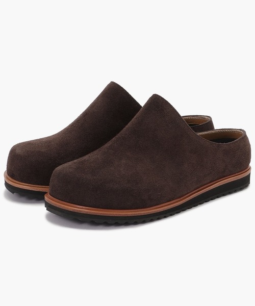 BENEXY（ベネクシー）の「270W/ニイナナマル ダブリュー ベロアレザー リラックス (UNISEX)（サンダル・メンズ・グレイッシュベージュ/ブラック/モカ/キャメル・36/37/38/39/40/41/42/43/44/35）」の2枚目の写真