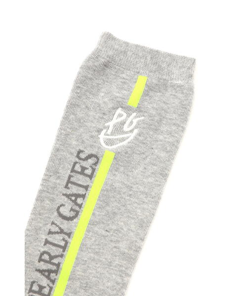 PEARLY GATES（パーリーゲイツ）の「【PEARLY GATES】ラインハイソックス (LADIES)（ソックス/靴下・レディース・グレー/ブラック/ネイビー・FREE）」の4枚目の写真