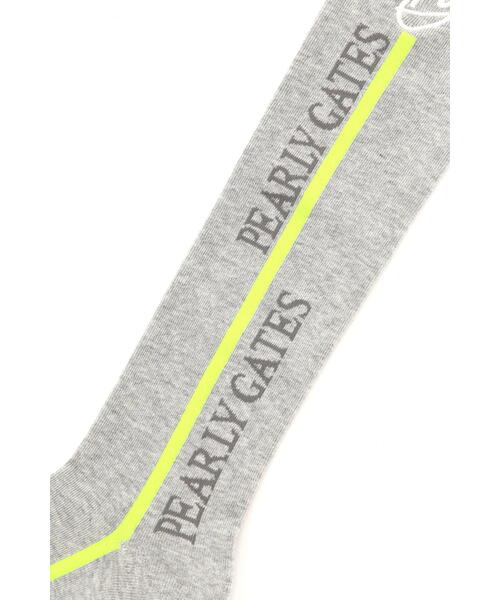 PEARLY GATES（パーリーゲイツ）の「【PEARLY GATES】ラインハイソックス (LADIES)（ソックス/靴下・レディース・グレー/ブラック/ネイビー・FREE）」の5枚目の写真