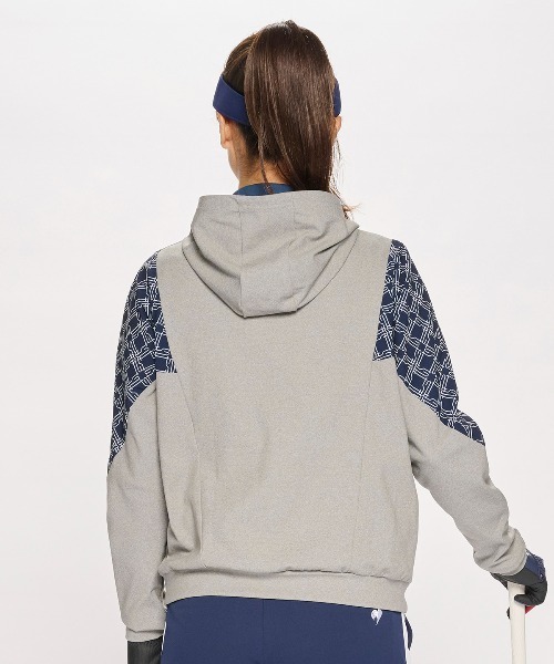 ルコックスポルティフ  フーディー ルコックスポルティフ le coq sportif ハーフゲージニット