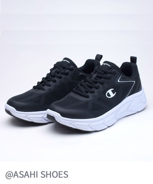 ASAHI SHOES(アサヒシューズ)の「【終了】Champion/チャンピオン スニーカー(CPN GB S22191)(スニーカー・メンズ・ベージュ/ブラック・26.5cm/27.5cm/26.0cm/27.0cm/28.0cm/29.0cm)」の2枚目の写真