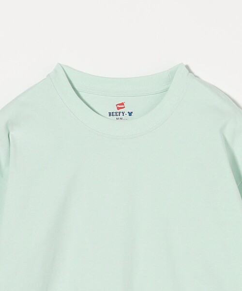 HANES(ヘインズ)の「【別注】 <Hanes> ビーフィー Tシャツ(Tシャツ/カットソー・メンズ・ブラック/ホワイト/ライトグレー/ライム・S/M/L/XL)」の20枚目の写真