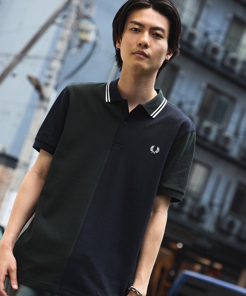 別注】FRED PERRY / M3600 クレイジー ポロシャツ（ポロシャツ