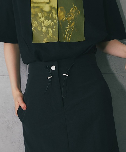 ANOTHER S（アナザーエス）の「ロングスカート（スカート・レディース・ブラック/ホワイト/グリーン・FREE）」の22枚目の写真