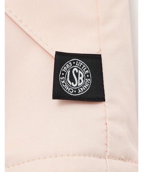 ARCHIVER(アーカイバ)の「●Little sunny bite●nylon top(ナイロンジャケット・レディース・ピンク/ブルー・SMALL)」の7枚目の写真