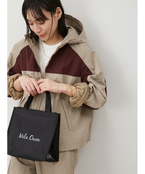 Mila Owen（ミラオーウェン）の「保冷バッグ小（ハンドバッグ・レディース・アイボリー/ブラック/ピンク/モカ・FREE）」の15枚目の写真