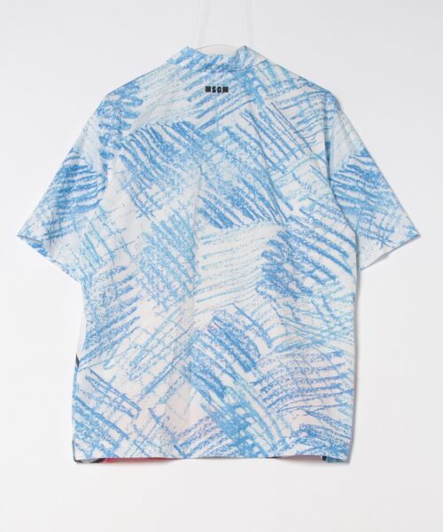 MSGM（エムエスジーエム）の「MSGM×LUKE EDWARD HALL コラボレーショングラフィックシャツ（シャツ/ブラウス・メンズ・ライトブルー・38）」の9枚目の写真