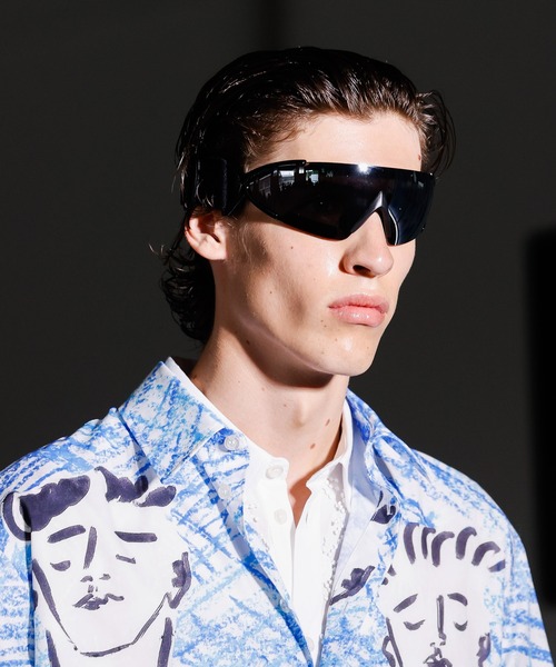 MSGM（エムエスジーエム）の「MSGM×LUKE EDWARD HALL コラボレーショングラフィックシャツ（シャツ/ブラウス・メンズ・ライトブルー・38）」の8枚目の写真