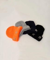 DISCOVERED（ディスカバード）の「DISCOVERED RAMPONI STUDS KNIT CAP（ニットキャップ/ビーニー）」