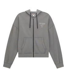 Guess | GUESS Originals Garment Dyed Zip Up Hoodie パーカー(パーカー)