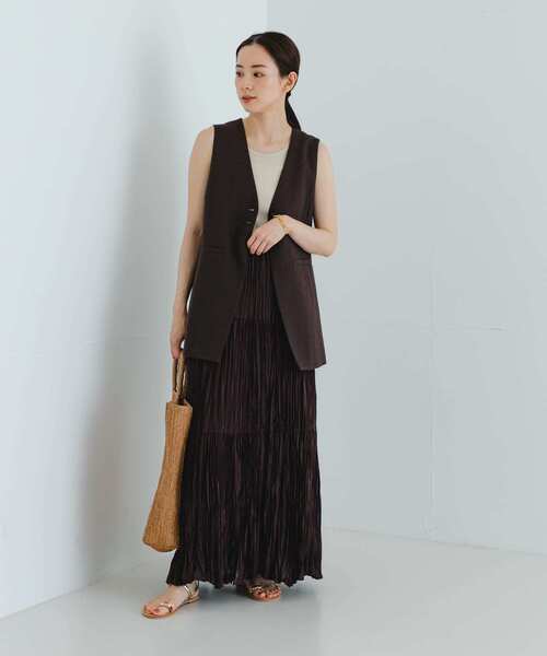 プリーツイージースカート URBAN RESEARCH Sonny Label スカート 「低身長向けも展開