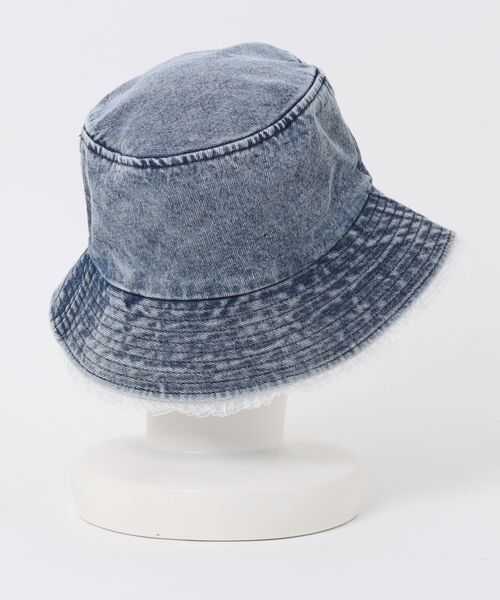A BATHING APE® デニム バケットハット | ブルー | FARFETCH JP