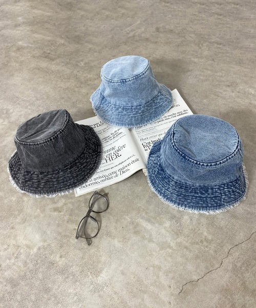 【美品】DALEES&CO デニムバケットハット　岡山デニム デニムバケットハット – BUNNY APARTMENT