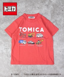 【トミカ 】 はたらくくるまいろいろ半袖Tシャツ