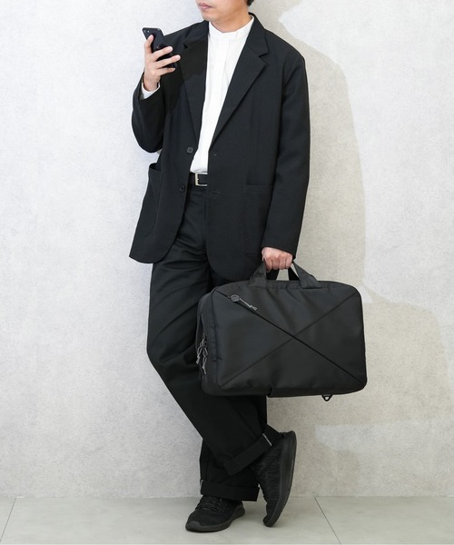 Samsonite Red（サムソナイトレッド）の「【SAMSONITE RED/サムソナイトレッド】 SAC'S BAR別注 バイアスジャック4D 2WAY BUSINESS PACK（バックパック/リュック・メンズ・ブラック・FREE）」の5枚目の写真