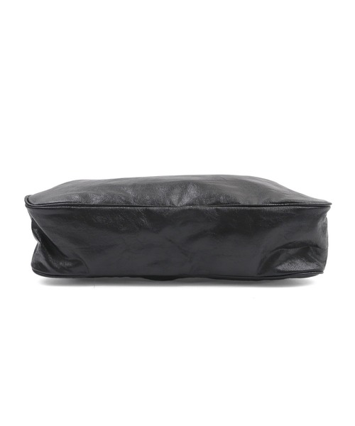 Figments（フィグメンツ）の「グロッシー合皮ボストン（ショルダーバッグ・レディース・ブラック・FREE）」の8枚目の写真