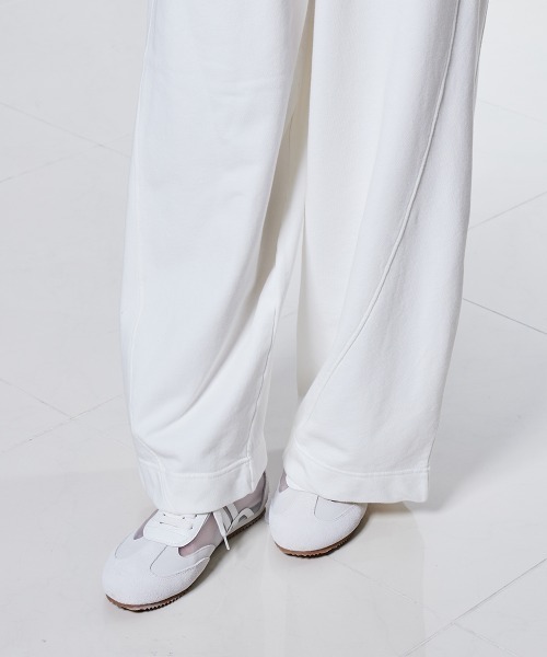 ESSENTIAL（エッセンシャル）の「裏毛ボリュームパンツ（その他パンツ・レディース・ミント/オフホワイト・36/38）」の15枚目の写真