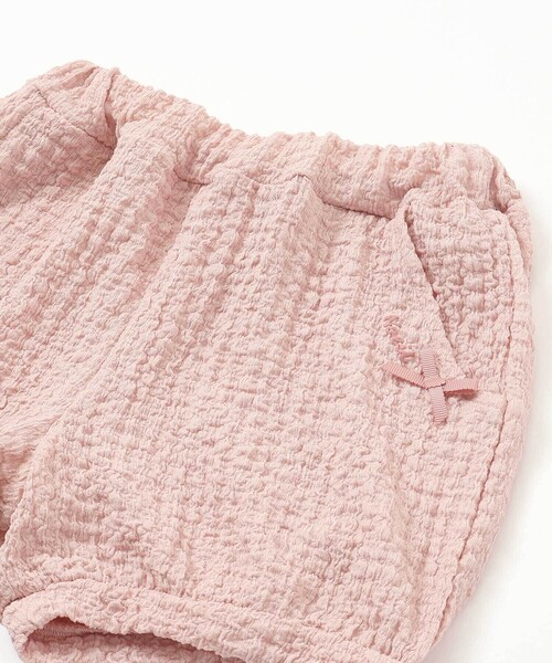 Noeil aime BeBe(ノイユエイムベベ)の「ふくれジャガードバルーンパンツ(90~130cm)(その他パンツ・キッズ・ピンク/グリーン・120cm/130cm/110cm)」の8枚目の写真