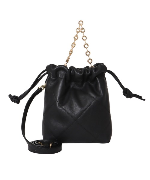 INNUE(イヌエ)の「INNUE / quilting tote(キルティングトートバッグ)(トートバッグ・レディース・ブラック/ホワイト・FREE)」の14枚目の写真