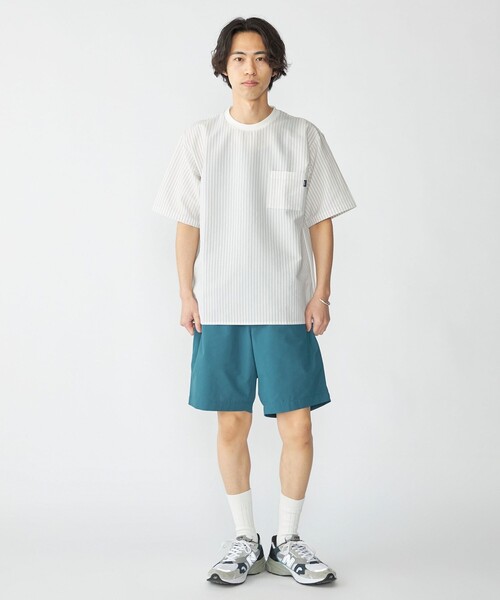 SHIPS: COOLMAX(R) シアサッカー Tシャツ セール】SHIPS: COOLMAX(R) シアサッカー Tシャツ（Tシャツ