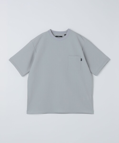 SHIPS: COOLMAX(R) シアサッカー Tシャツ SHIPS: COOLMAX(R) シアサッカー Tシャツ｜シップス