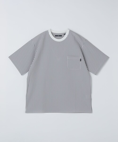 SHIPS: COOLMAX(R) シアサッカー Tシャツ セール】SHIPS: COOLMAX(R) シアサッカー Tシャツ（Tシャツ