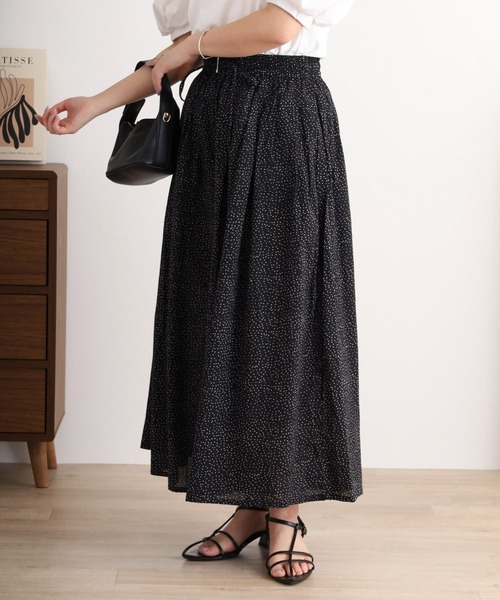 MOTO(モト)の「パンツ ビッグドット(その他パンツ・レディース・ブラック系1/ブラック・FREE)」の9枚目の写真