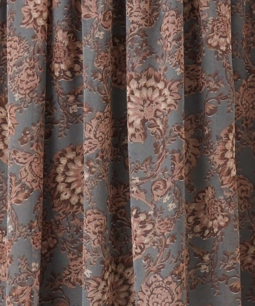 MK MICHEL KLEIN（エムケーミッシェルクラン）の「更紗プリント花柄シフォンスカート/洗える（スカート・レディース・ベージュ/カーキ系・38）」の13枚目の写真