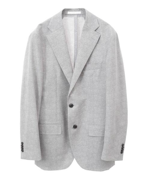 MEN'S MELROSE（メンズメルローズ）の「クールドッツコンフォートジャケット(セットアップ可) | 接触冷感 / 防シワ / ウォッシャブル（テーラードジャケット・メンズ・ライトグレー/ネイビー/グレー・4/3/5/2）」の13枚目の写真