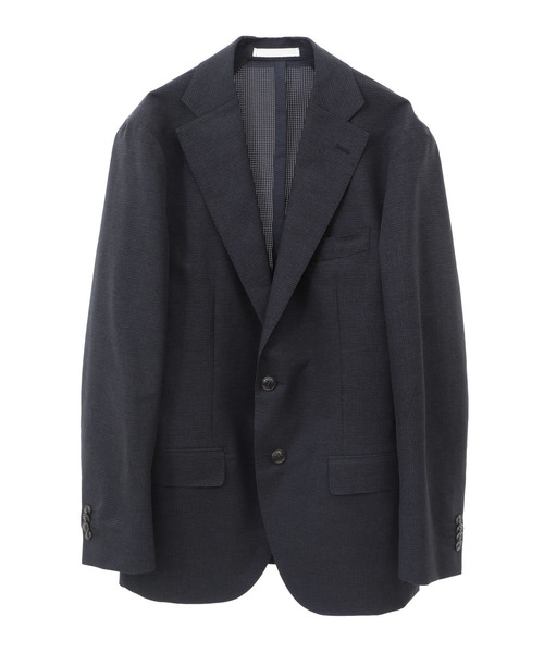 MEN'S MELROSE（メンズメルローズ）の「クールドッツコンフォートジャケット(セットアップ可) | 接触冷感 / 防シワ / ウォッシャブル（テーラードジャケット・メンズ・ライトグレー/ネイビー/グレー・4/3/5/2）」の17枚目の写真