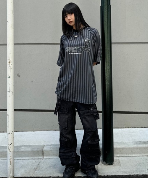 専用です　美シルエット　ゲームシャツ　Tシャツ　L DRAWCODE GAME T/ドローコードゲームT（Tシャツ/カットソー