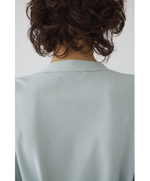 RIM.ARK（リムアーク）の「Hem design wide knit CD ヘムデザインワイドニットカーディガン（カーディガン/ボレロ・レディース・ライトブルー/ブラック/ブルー/ブラウン・FREE）」の10枚目の写真