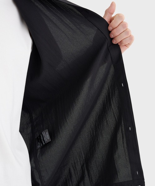 RAINMAKER（レインメーカー）の「【RAINMAKER/レインメーカー】別注 REGULAR COLLAR S/S SHIRT（シャツ/ブラウス・メンズ・ストライプ/ブラック/グレー・4/3）」の16枚目の写真